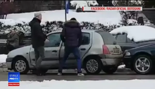 Tânăr din Botoșani reținut de polițiști, după ce a agresat în trafic un bărbat