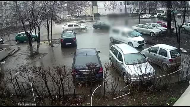 Accident grav în Iași, provocat de un șofer beat. Impactul, surprins de camere