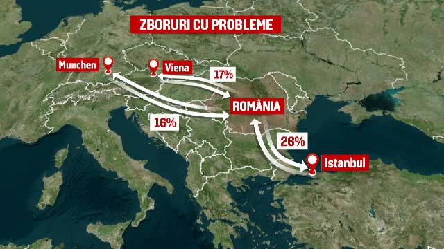 Zborurile întârziate vă pot aduce despăgubiri de sute de euro. Procedura, foarte simplă