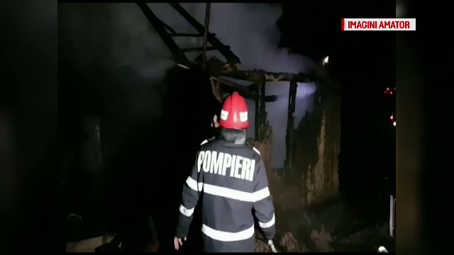 Un bărbat din Olt a murit, după ce casa sa a fost cuprinsă de flăcări