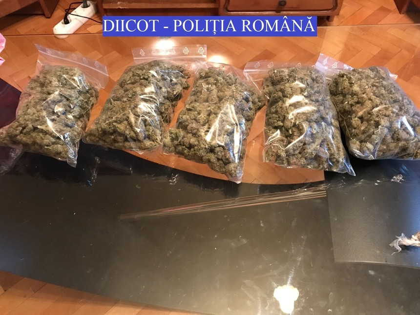 Peste 5.000 de pastile de Ecstasy descoperite la o grupare de traficanți de droguri, în Timiș