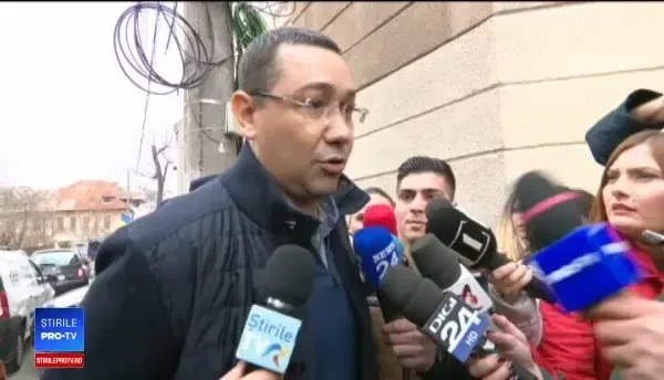 Ponta, la ieşirea de la DNA: E prost, pe bune, Dragnea, nu i-am făcut nimic