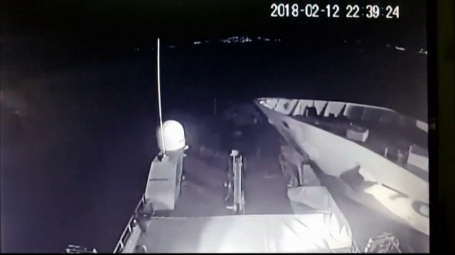 Conflict între Turcia și Grecia, după ce două vase s-au ciocnit, în Mareea Egee. Presa a obținut imagini