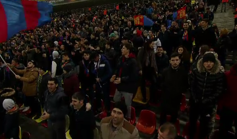 Atmosferă încinsă pe Arena Națională, la Dinamo-FCSB. ”Lăsaţi-mă, sunt foarte supărat”