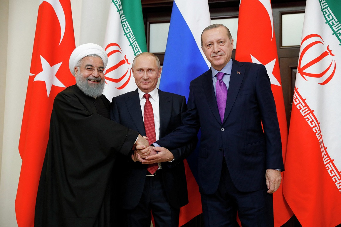 Întâlnire Putin - Erdogan - Rouhani, în Turcia. Ce vor discuta