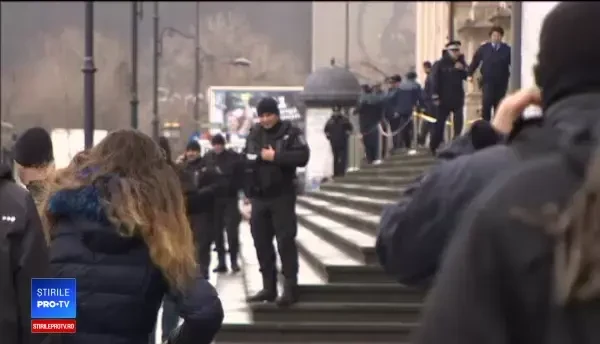 Alertă falsă cu bombă la Curtea de Apel București. FOTO