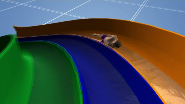 accident, therme, copil, dinti, tobogan,