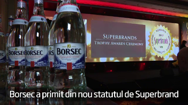 (P) Borsec a primit din nou statutul de Superbrand