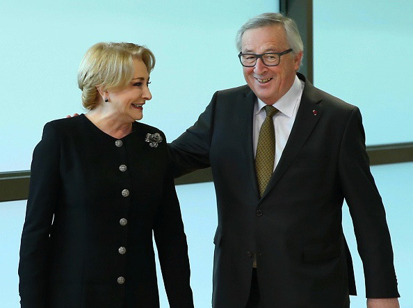 Juncker, alături de Dăncilă la Bruxelles: ”Este al 5-lea premier pe care îl întâmpin”