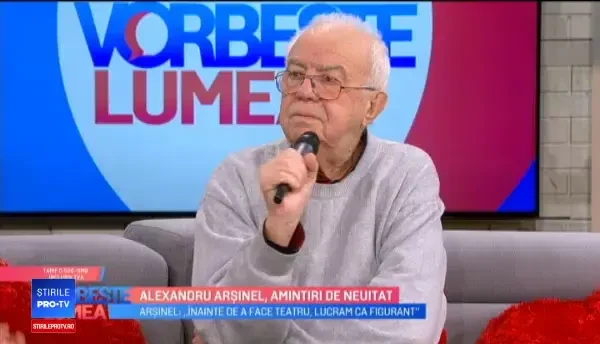 Alexandru Arșinel, la Vorbește lumea: Ce blesteme s-au abătut asupra noastră anul trecut