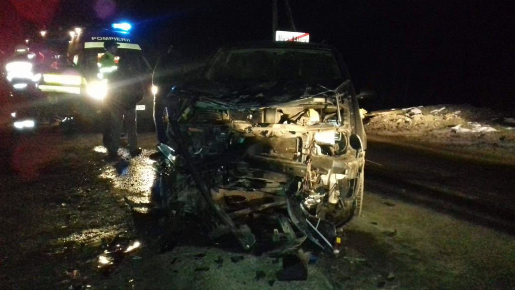 10 persoane implicate într-un accident la Bistrița-Năsăud. A fost declanșat planul roșu