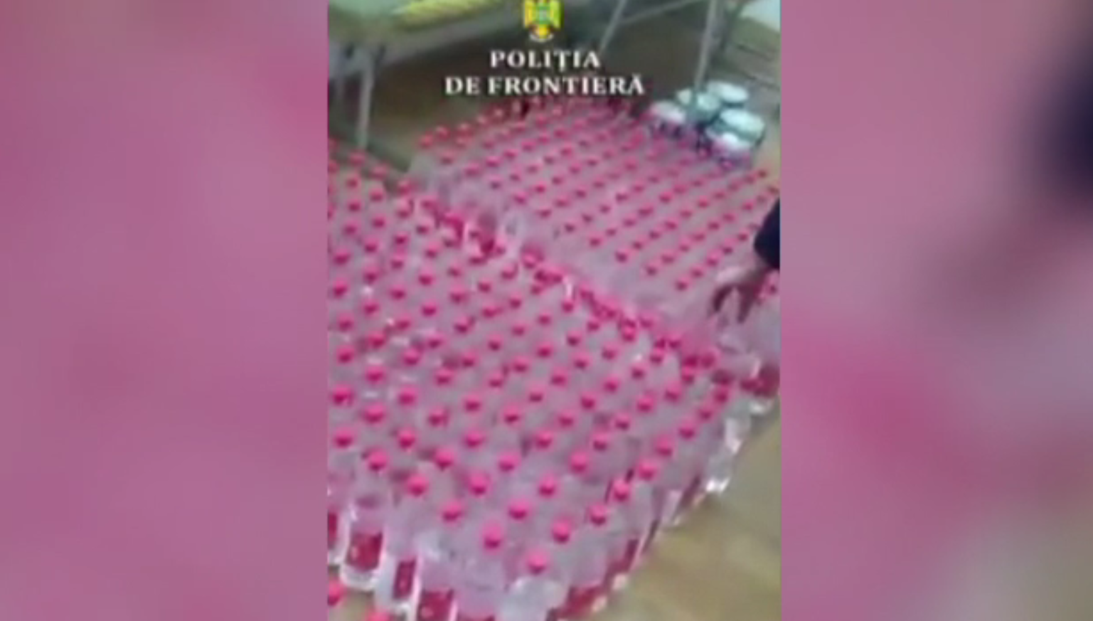 Peste 500 de litri de alcool fără acte, confiscați de poliția de frontieră