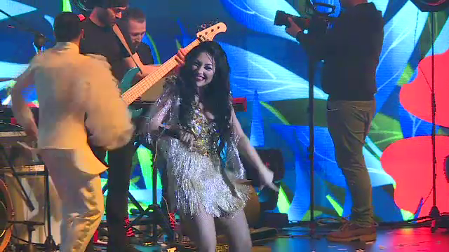 Andra a susținut primul concert din cele trei concerte "Aievea", la Sala Palatului