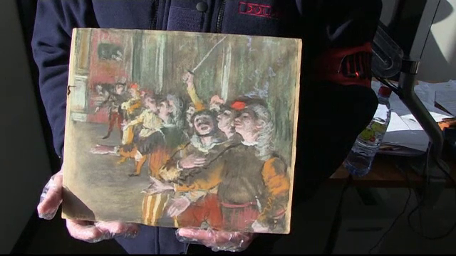 Pictură a lui Degas, furată acum 9 ani, a fost descoperită din întâmplare