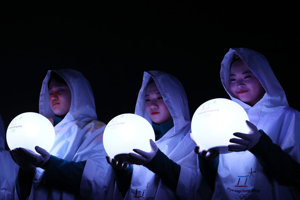 Ceremonia de &icirc;nchidere a JO din Coreea de Sud