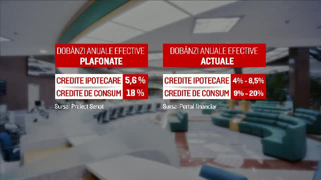Plafonarea dobânzilor pentru credite, votată în Senat. Daniel Zamfir, criticat de propriul partid și susținut de PSD