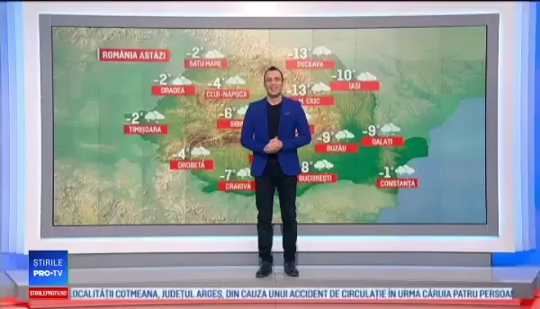 Cod portocaliu de ninsori şi viscol: până joi, ger cum n-am mai avut iarna aceasta. Harta județelor afectate