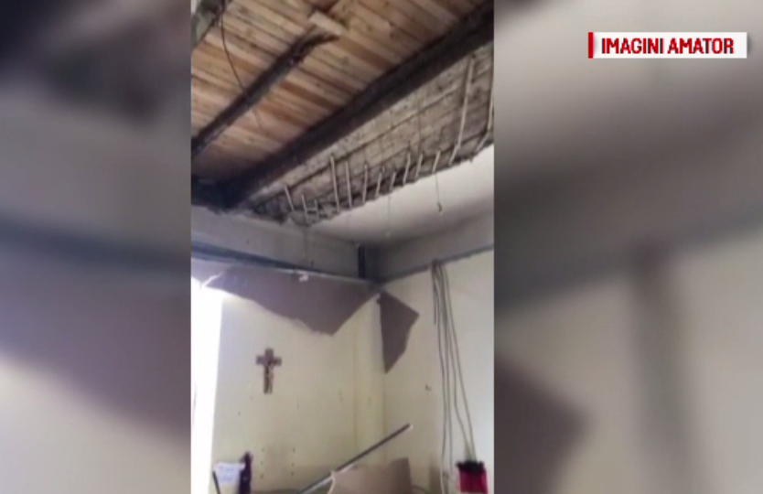 Un bătrân peste care a căzut tavanul în azil, la Sighetu Marmației, a murit