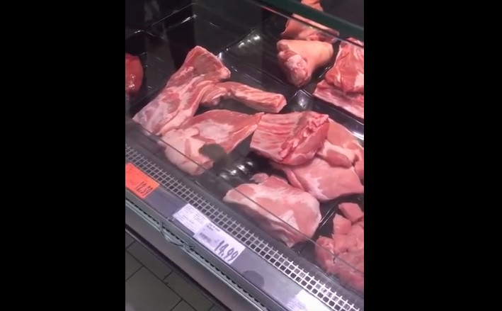 Sancțiunea prevăzută pentru supermarketul unde a fost filmat un șoarece în vitrină