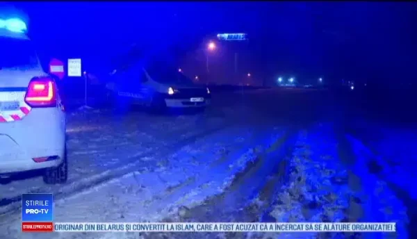 Coloană imensă la intrarea în Giurgiu. Zeci de TIR-uri au fost oprite