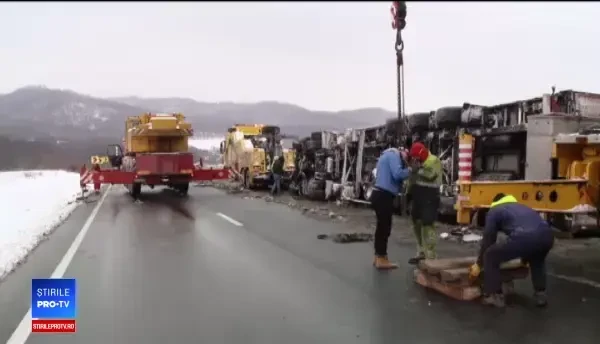 Situația traficului rutier, 27 februarie, INFOTRAFIC. Lista drumurilor închise