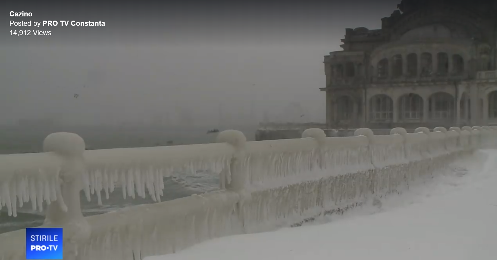 Litoralul, lovit de un ciclon. Imagini spectaculoase surprinse pe faleza din Constanța. VIDEO