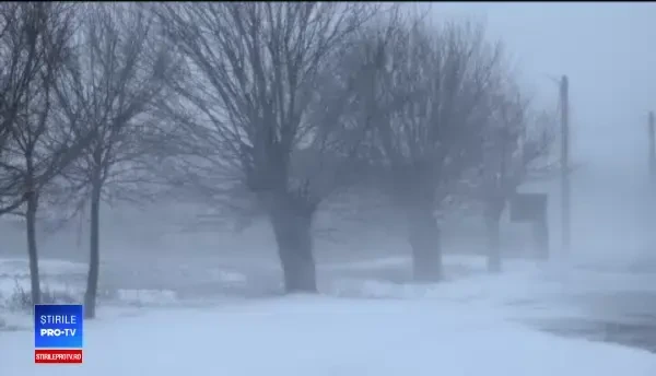 Un ciclon puternic a lovit România, în zona litoralului. Drumuri închise și localități izolate în Dobrogea