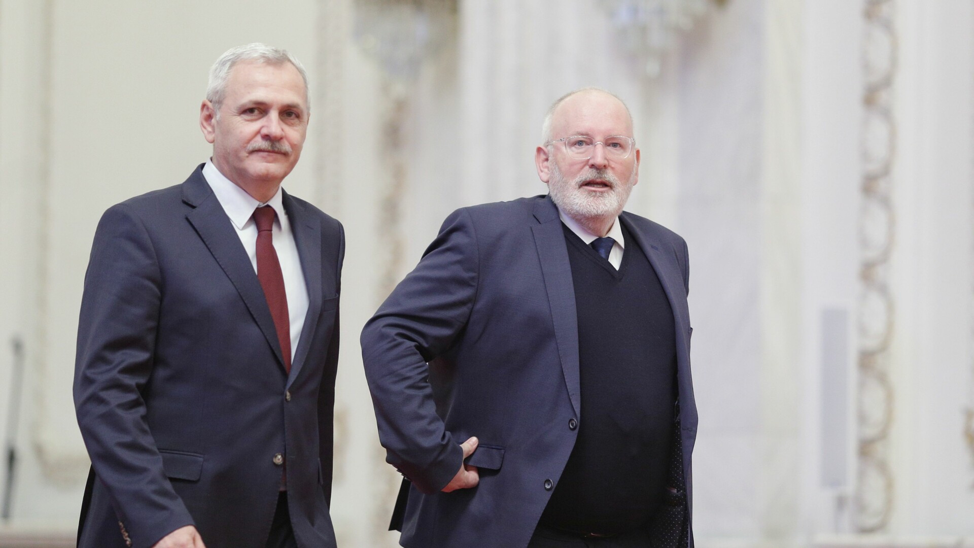 Politico.eu: Dragnea, întrebat la Congresul PES de ce i s-a făcut dosar lui Timmermans