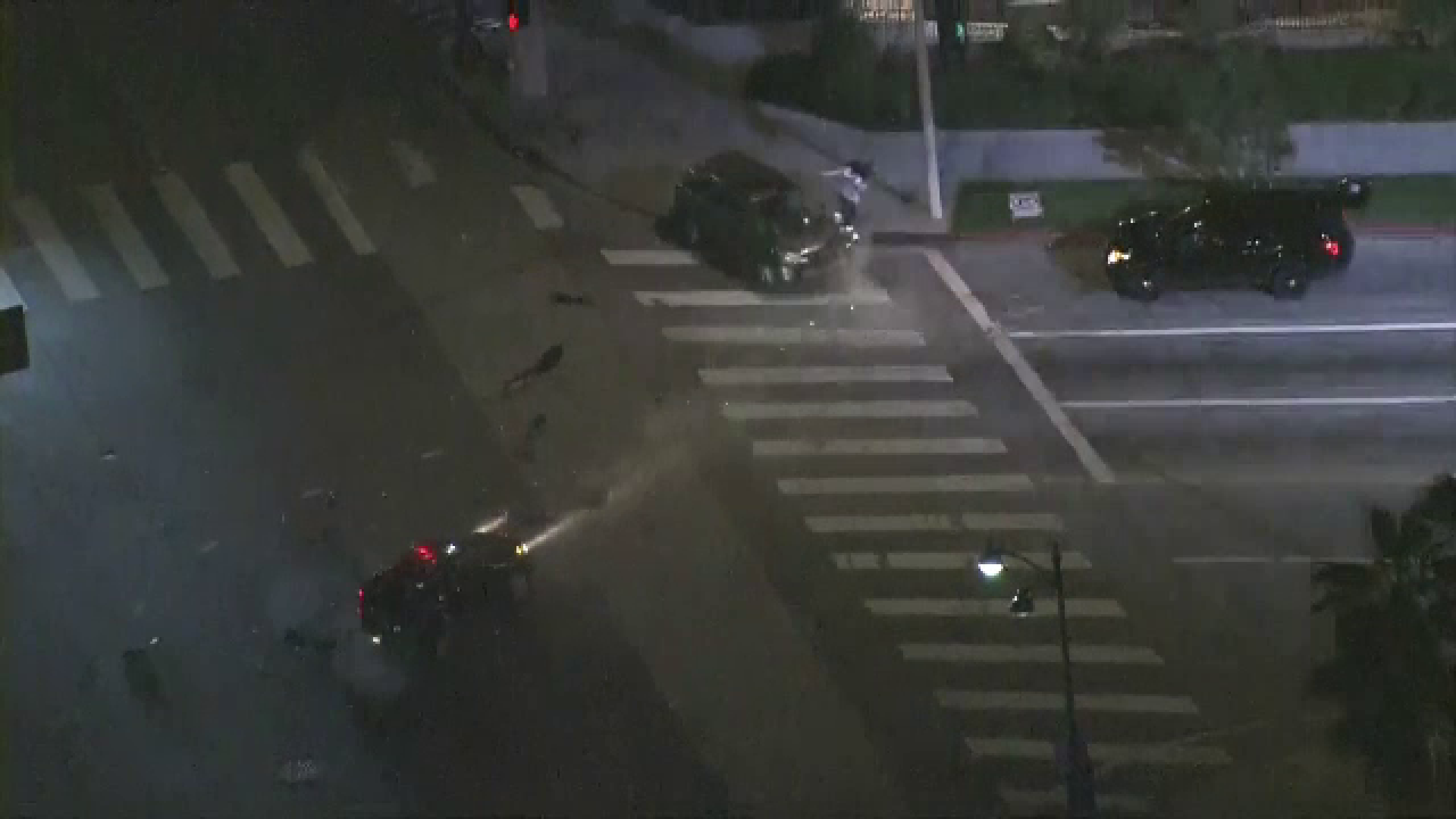 Un cameraman a fost la un pas de moarte în timpul unei urmăriri a Poliției din SUA