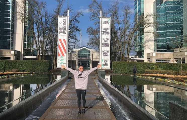 Simona Halep a vizitat sediul central Nike. ”Pur și simplu minunat”