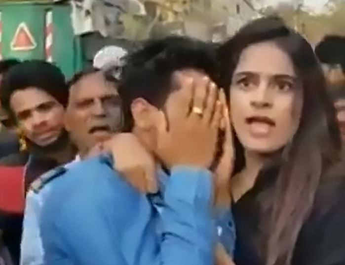 Răzbunarea unei femei pe bărbatul care a hărțuit-o sexual într-o piață