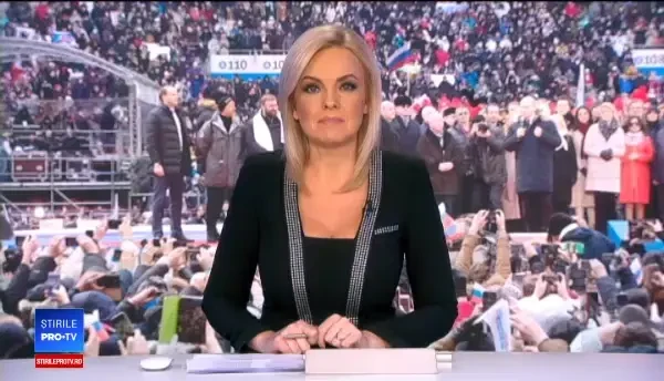 Putin a umplut cel mai mare stadion din Moscova și a promis ”victorii strălucitoare”