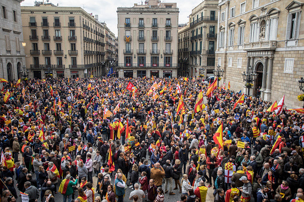 Miting în Barcelona. Mii de oameni au cerut în glumă divizarea Cataloniei