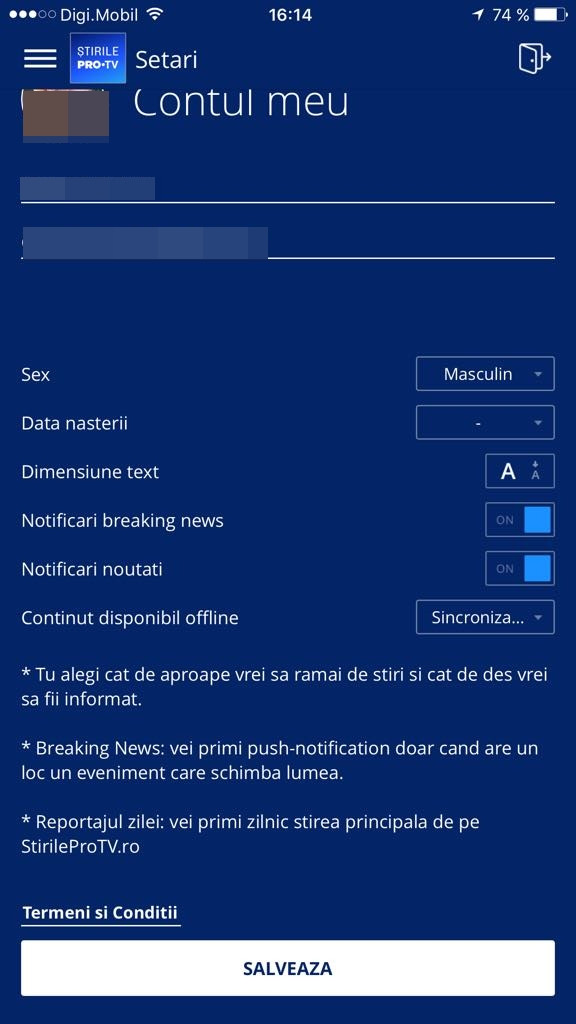 Instalează GRATUIT aplicația Știrile ProTV, pentru telefoane Android și iPhone