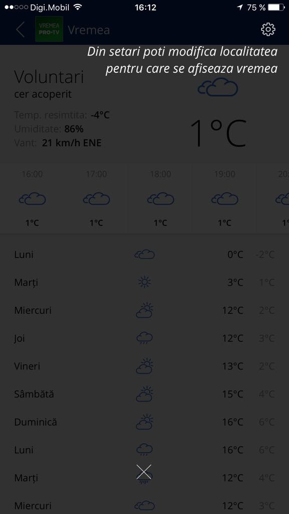 aplicatia Stirile ProTV