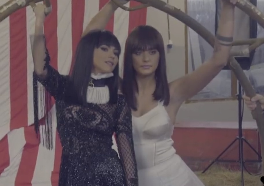 Inna si Antona in editia de print A LIST MAGAZINE, primavara 2018