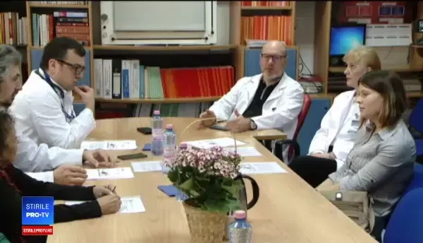 Moment emoţionant la spitalul Parhon din Iaşi, unde au fost invitate mamele dependente de dializă