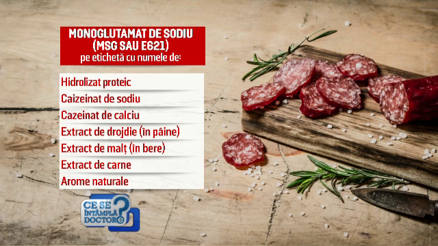 Monoglutamatul de sodiu, una dintre bombele civilizaţiei actuale. Alimentele pline de această substanţă