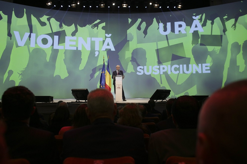 Dragnea la congresul PSD