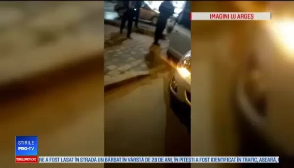 Şoferul maşinii din care a fost aruncat un cadavru în Piteşti, găsit de poliţie