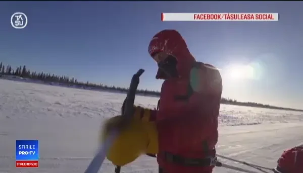 Tibi Ușeriu conduce detașat ultramaratonul de la Cercul Polar de Nord