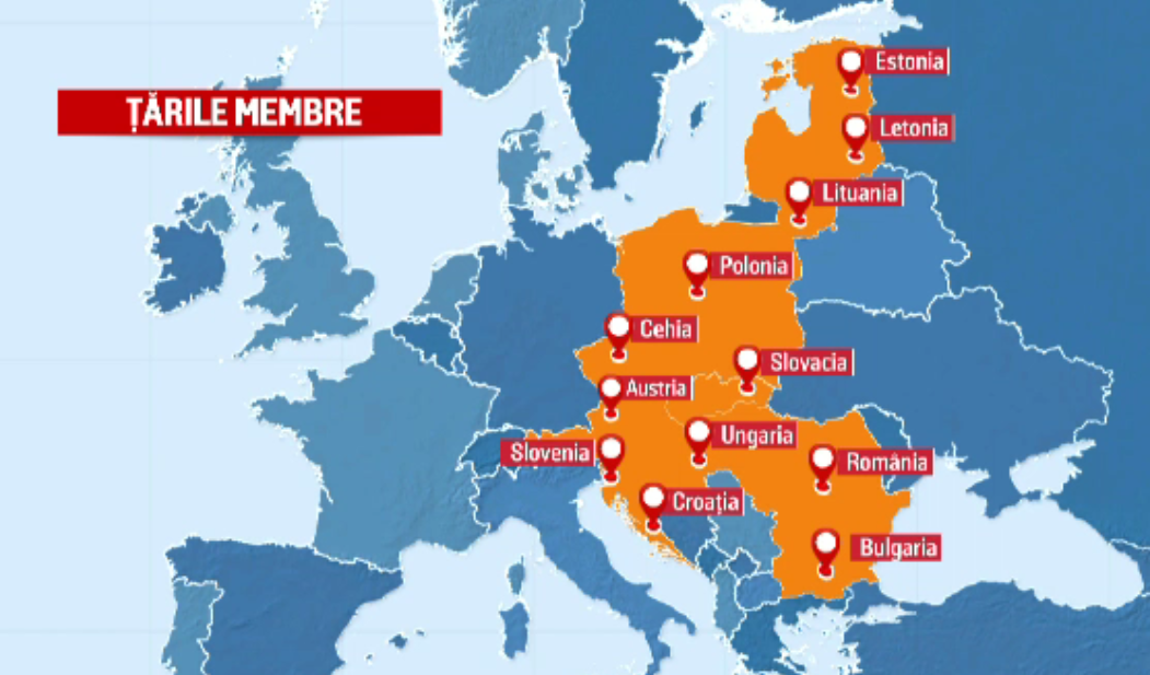 România aderă la proiectul ”Initiațiva celor Trei Mări”. Facilitățile acestuia