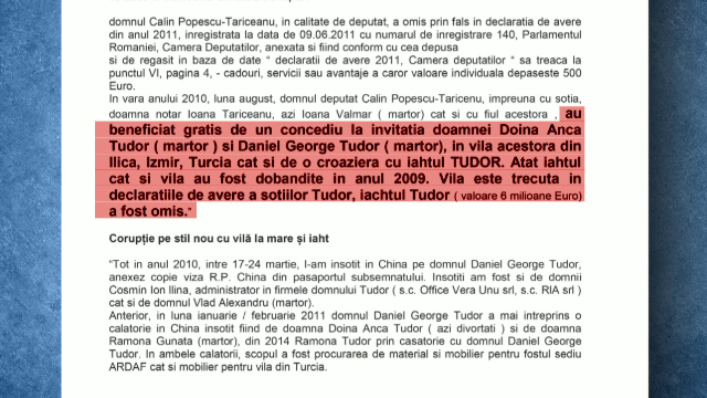 Tăriceanu ar fi primit ”cadou” o vacanță în Turcia de la fostul șef ASF. Denunțul ajuns la procurori