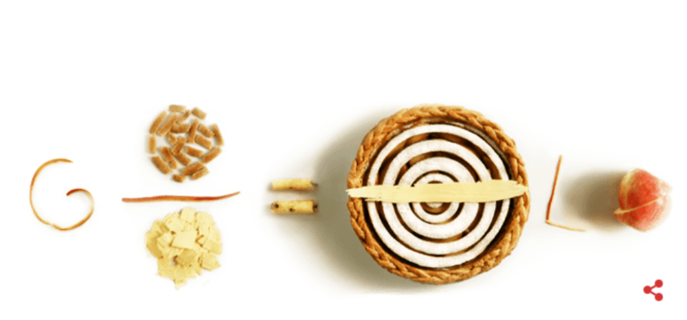 Ziua Pi, sărbătorită astăzi de Google cu un Doodle special. De ce este celebrată pe 14 martie