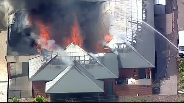 Un incendiu puternic a distrus un azil din Australia