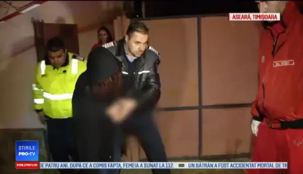 O educatoare și-a ucis fetița de 4 ani, apoi a anunțat fapta la 112