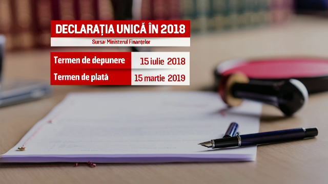 1 milion de români vor depune la Fisc, din acest an, o declarație unică. Ordonanța, adoptată de Guvern