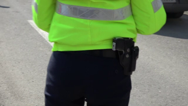 Anchetă a poliției, după ce s-a găsit o armă de vânătoare în portbagajul unei maşini cuprinse de flăcări