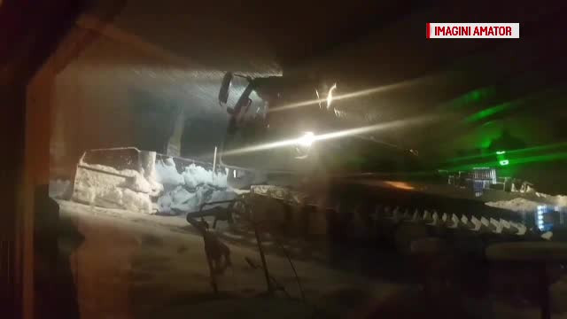 Ninsori puternice în mai multe localităţi. Duminică va ninge şi în Capitală