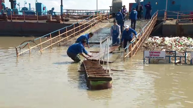 Cod galben pe Dunăre. În Galați, nivelul apei a crescut cu peste 20 de centimetri